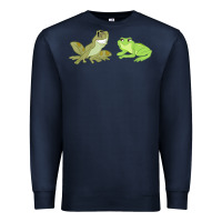 Navy The Princess and the Frog Tiana and Naveen Art Premium Sweatshirt - SnappyArt
