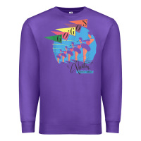 Purple the go go's   vacation retro t shirt Premium Sweatshirt - SnappyArt