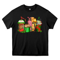 Black christmas movie coffee cups Heavy Core Tee - CowGirlArtShop