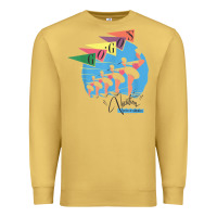 Antique Gold the go go's   vacation retro t shirt Premium Sweatshirt - SnappyArt