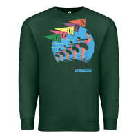 Sports Green the go go's   vacation retro t shirt Premium Sweatshirt - SnappyArt