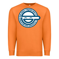 Carrot Laughing Man GHOST IN THE SHELL Classic Premium Sweatshirt - SnappyArt