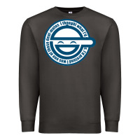 Smoke Laughing Man GHOST IN THE SHELL Classic Premium Sweatshirt - SnappyArt