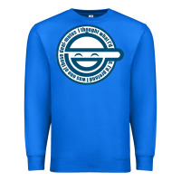 True Royal Laughing Man GHOST IN THE SHELL Classic Premium Sweatshirt - SnappyArt