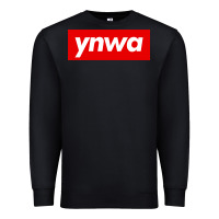 Black ynwa Premium Sweatshirt - SnappyArt