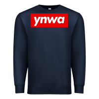 Navy ynwa Premium Sweatshirt - SnappyArt