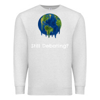 Oatmeal Heather environmental climate change still debating summer Premium Sweatshirt - SnappyArt