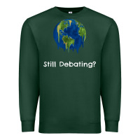 Sports Green environmental climate change still debating summer Premium Sweatshirt - SnappyArt