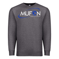 Charcoal Heather design mufon mutual ufo network hdb gift for men a Premium Sweatshirt - SnappyArt