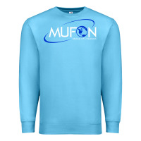Ocean Blue design mufon mutual ufo network hdb gift for men a Premium Sweatshirt - SnappyArt
