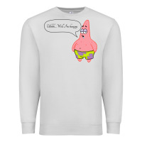 Dove Grey Patrick Classic Premium Sweatshirt - SnappyArt