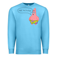 Ocean Blue Patrick Classic Premium Sweatshirt - SnappyArt