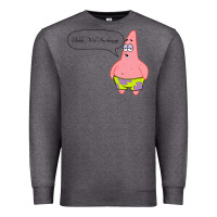 Charcoal Heather Patrick Classic Premium Sweatshirt - SnappyArt