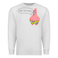 Oatmeal Heather Patrick Classic Premium Sweatshirt - SnappyArt