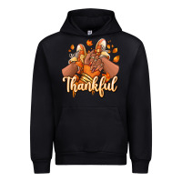 Black Thankful black girl sneakers Urban Hoodie - RanaPortraitStore