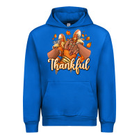 Cobalt Thankful black girl sneakers Urban Hoodie - RanaPortraitStore