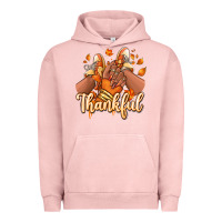 Pigment Salmon Thankful black girl sneakers Urban Hoodie - RanaPortraitStore