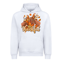 White Thankful black girl sneakers Urban Hoodie - RanaPortraitStore