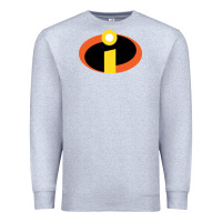 Heather Grey incredibles Premium Sweatshirt - SnappyArt