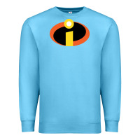 Ocean Blue incredibles Premium Sweatshirt - SnappyArt