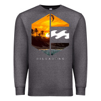 Charcoal Heather billabong Premium Sweatshirt - SnappyArt