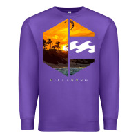 Purple billabong Premium Sweatshirt - SnappyArt