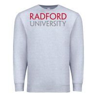 Heather Grey The radford university Premium Sweatshirt - SnappyArt