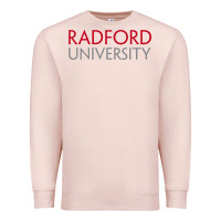 Pale Pink The radford university Premium Sweatshirt - SnappyArt