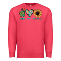 Cardinal peace love sunshine Premium Sweatshirt - JahusDesignShop