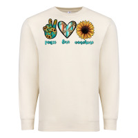 Sandshell peace love sunshine Premium Sweatshirt - JahusDesignShop