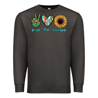 Smoke peace love sunshine Premium Sweatshirt - JahusDesignShop