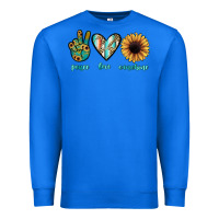 True Royal peace love sunshine Premium Sweatshirt - JahusDesignShop