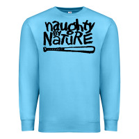 Ocean Blue naughty by nature Premium Sweatshirt - SnappyArt
