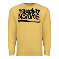 Antique Gold naughty by nature Premium Sweatshirt - SnappyArt
