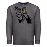 Charcoal Heather big lebowski Premium Sweatshirt - SnappyArt