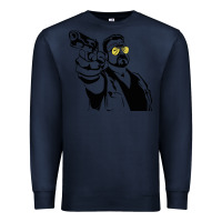 Navy big lebowski Premium Sweatshirt - SnappyArt
