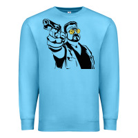 Ocean Blue big lebowski Premium Sweatshirt - SnappyArt