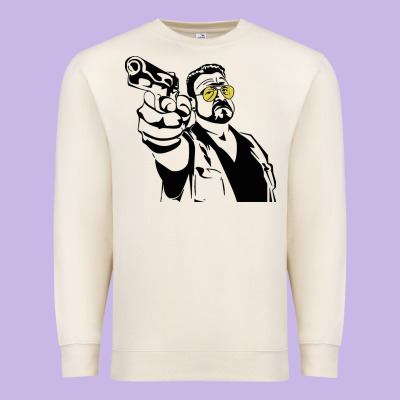 Big Lebowski Premium Sweatshirt Designed By Snappyart