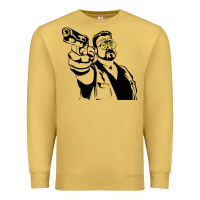 Antique Gold big lebowski Premium Sweatshirt - SnappyArt