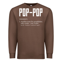 Chestnut Pop Pop Gifts Grandpa Fathers Day Pop-Pop Premium Sweatshirt - SnappyArt