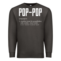 Smoke Pop Pop Gifts Grandpa Fathers Day Pop-Pop Premium Sweatshirt - SnappyArt