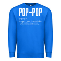True Royal Pop Pop Gifts Grandpa Fathers Day Pop-Pop Premium Sweatshirt - SnappyArt