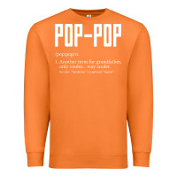 Carrot Pop Pop Gifts Grandpa Fathers Day Pop-Pop Premium Sweatshirt - SnappyArt