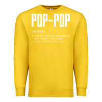 Lemon Pop Pop Gifts Grandpa Fathers Day Pop-Pop Premium Sweatshirt - SnappyArt