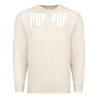 Sandshell Pop Pop Gifts Grandpa Fathers Day Pop-Pop Premium Sweatshirt - SnappyArt
