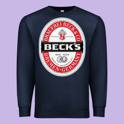 Beck’s-dark Premium Sweatshirt Designed By Snappyart
