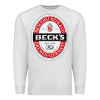 Oatmeal Heather Beck’s-Dark Premium Sweatshirt - SnappyArt