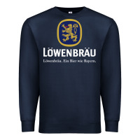 Navy lowenbrau Premium Sweatshirt - SnappyArt