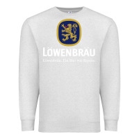 Oatmeal Heather lowenbrau Premium Sweatshirt - SnappyArt