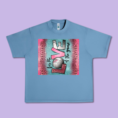 For The Love Of The Game Volleyball Urban Heavy Tee Designed By Jasminsmagicworld